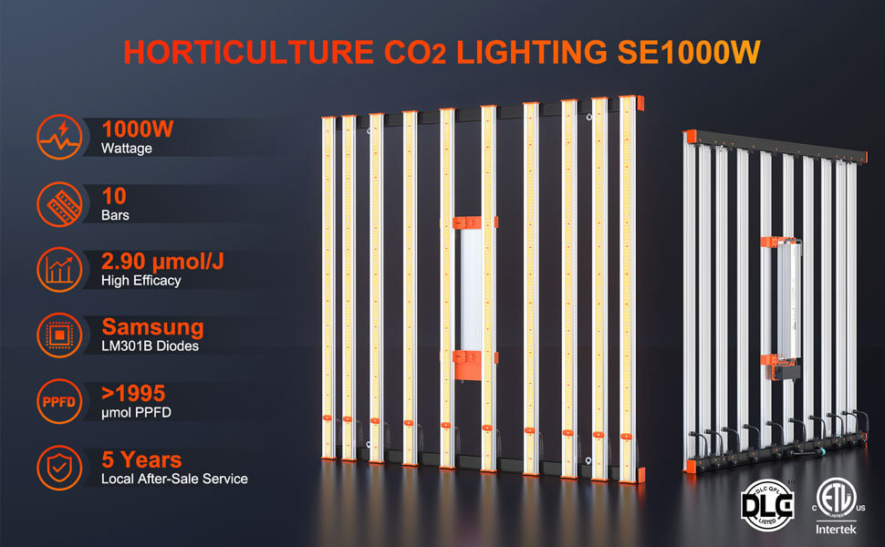 SE1000W-led grow lampe