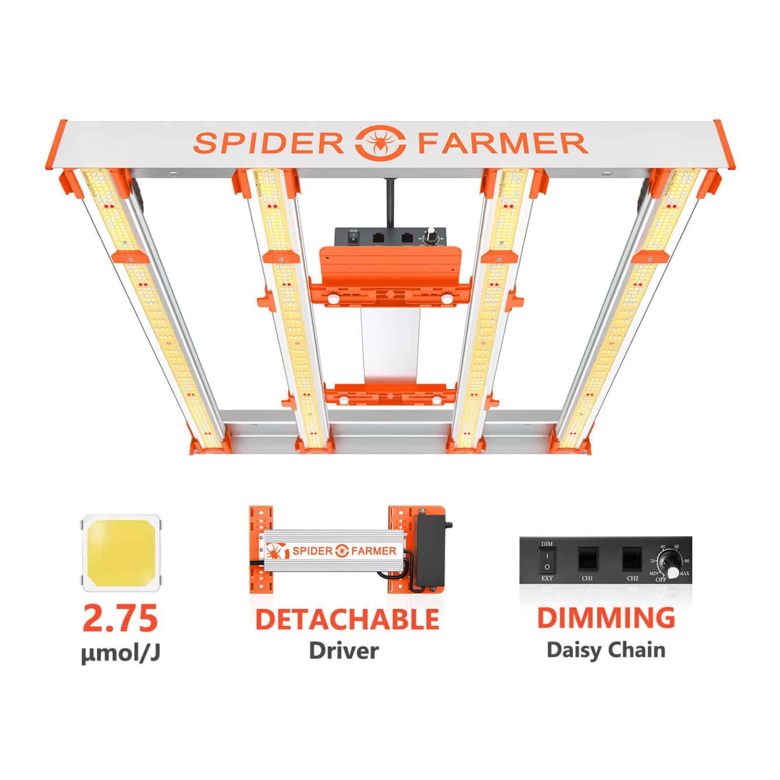 Led Grow Light Spider Farmer Au