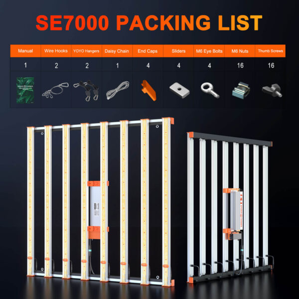 SE7000-Accessories include