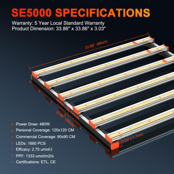 SF5000-Light size