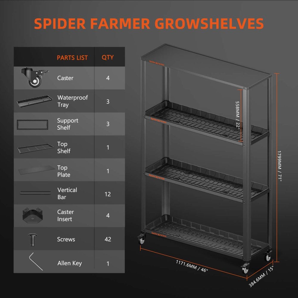 SF Plant Stand with Plant Trays 03