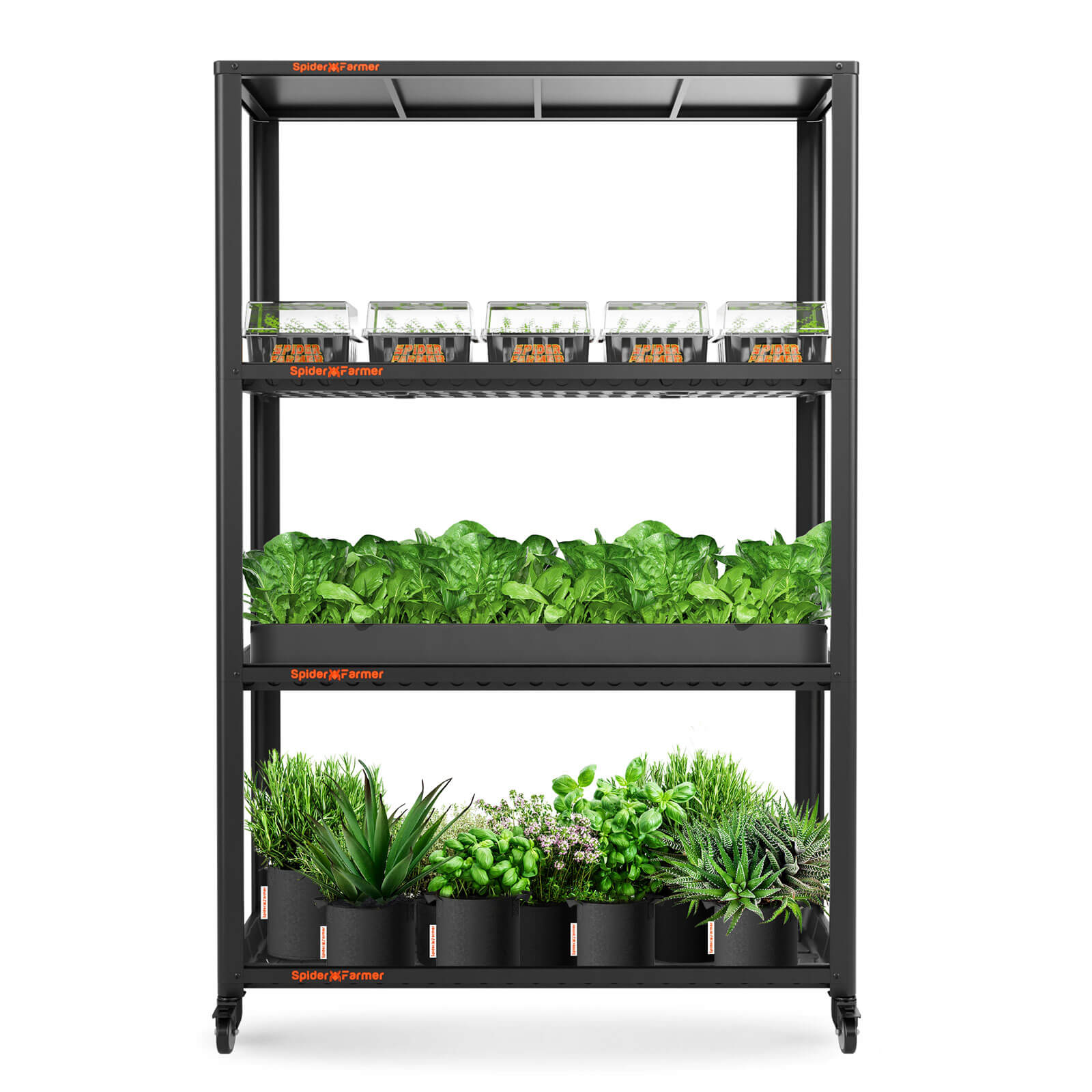 SF Plant Stand with Plant Trays 04